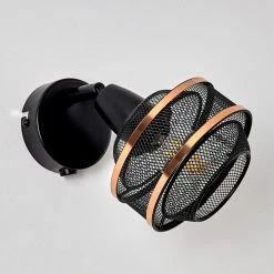 Hofstein Limassol Wandleuchte Schwarz, 1-flammig -Wandleuchten Verkaufsgeschäft limassol wandleuchte h3332511 12