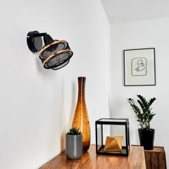 Hofstein Limassol Wandleuchte Schwarz, 1-flammig -Wandleuchten Verkaufsgeschäft limassol wandleuchte h3332511 18