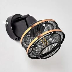 Hofstein Limassol Wandleuchte Schwarz, 1-flammig -Wandleuchten Verkaufsgeschäft limassol wandleuchte h3332511 4