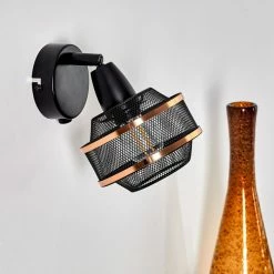 Hofstein Limassol Wandleuchte Schwarz, 1-flammig -Wandleuchten Verkaufsgeschäft limassol wandleuchte h3332511 5