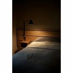 Louis Poulsen NJP Wandleuchte LED Schwarz, 1-flammig