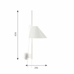 Louis Poulsen YUH Wandleuchte LED Wei&szlig;, 1-flammig -Wandleuchten Verkaufsgeschäft louis poulsen yuh wandleuchte 5743143193 2