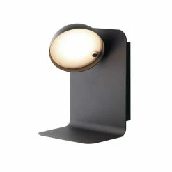 Luce Design BOING Wandleuchte LED Schwarz, 1-flammig