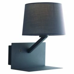 Luce Design Ciak Wandleuchte Grau, 1-flammig 5 Luce Design Ciak Wandleuchte Grau, 1-flammig -Wandleuchten Verkaufsgeschäft luce design ciak wandleuchte i ciak ap gr 2