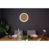 Luce Design MOON Wandleuchte LED Schwarz, Braun, Holzoptik, 1-flammig