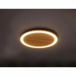Luce Design MOON Wandleuchte LED Schwarz, Braun, Holzoptik, 1-flammig -Wandleuchten Verkaufsgeschäft luce design moon wandleuchte 9053 m wo 5