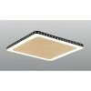 Luce Design Solaris Deckenleuchte LED Wei&szlig;, Schwarz-Gold, 1-flammig