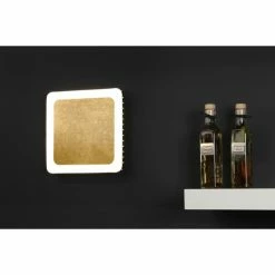 Luce Design Solaris Deckenleuchte LED Weiß, Schwarz-Gold, 1-flammig -Wandleuchten Verkaufsgeschäft luce design solaris deckenleuchte 9050 s go 3