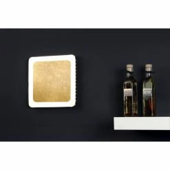 Luce Design Solaris Deckenleuchte LED Weiß, Schwarz-Gold, 1-flammig -Wandleuchten Verkaufsgeschäft luce design solaris deckenleuchte 9050 s go 4