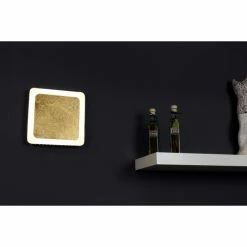 Luce Design Solaris Deckenleuchte LED Weiß, Schwarz-Gold, 1-flammig -Wandleuchten Verkaufsgeschäft luce design solaris deckenleuchte 9050 s go 5