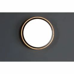 Luce Design SOLSTAR Wandleuchte LED Schwarz, Naturfarben, 1-flammig -Wandleuchten Verkaufsgeschäft luce design solstar wandleuchte 9070 m wo 5