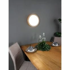 Luce Design SOLSTAR Wandleuchte LED Schwarz, Naturfarben, 1-flammig -Wandleuchten Verkaufsgeschäft luce design solstar wandleuchte 9070 m wo 8