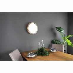 Luce Design SOLSTAR Wandleuchte LED Schwarz, Naturfarben, 1-flammig -Wandleuchten Verkaufsgeschäft luce design solstar wandleuchte 9070 s wo 11