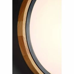 Luce Design SOLSTAR Wandleuchte LED Schwarz, Naturfarben, 1-flammig -Wandleuchten Verkaufsgeschäft luce design solstar wandleuchte 9070 s wo 6