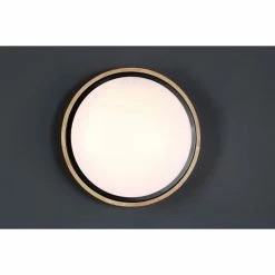 Luce Design SOLSTAR Wandleuchte LED Schwarz, Naturfarben, 1-flammig -Wandleuchten Verkaufsgeschäft luce design solstar wandleuchte 9070 s wo 8