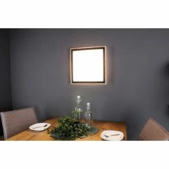 Luce Design SOLSTAR Wandleuchte LED Schwarz, Naturfarben, 1-flammig -Wandleuchten Verkaufsgeschäft luce design solstar wandleuchte 9080 l wo 6