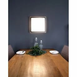 Luce Design SOLSTAR Wandleuchte LED Schwarz, Naturfarben, 1-flammig -Wandleuchten Verkaufsgeschäft luce design solstar wandleuchte 9080 l wo 9