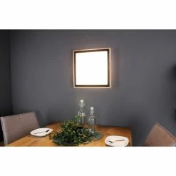 Luce Design SOLSTAR Wandleuchte LED Schwarz, Naturfarben, 1-flammig -Wandleuchten Verkaufsgeschäft luce design solstar wandleuchte 9080 m wo 6