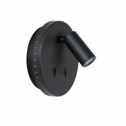 Lucide BENTJER Wandleuchte LED Schwarz, 1-flammig -Wandleuchten Verkaufsgeschäft lucide bentjer wandleuchte 79201 09 30 2