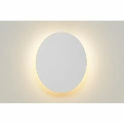 Lucide EKLYPS LED Wandleuchte Weiß, 1-flammig -Wandleuchten Verkaufsgeschäft lucide eklyps led wandleuchte 46201 08 31 3
