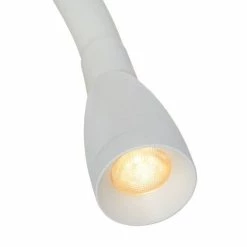 Lucide GALEN-LED Bettlampe Weiß, 1-flammig -Wandleuchten Verkaufsgeschäft lucide galen led bettlampe 18294 03 31 7