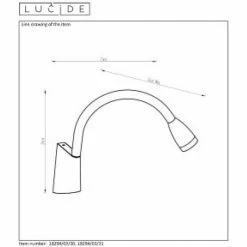 Lucide GALEN-LED Bettlampe Weiß, 1-flammig -Wandleuchten Verkaufsgeschäft lucide galen led bettlampe 18294 03 31 8