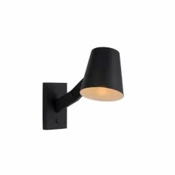 Lucide MIZUKO Wandleuchte Schwarz, 1-flammig -Wandleuchten Verkaufsgeschäft lucide mizuko wandleuchte 20210 01 30 3