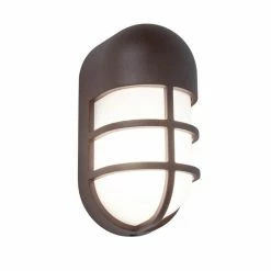 Lutec Lampen Lutec Bullo Außenwandleuchte LED Rostfarben, 1-flammig -Wandleuchten Verkaufsgeschäft lutec bullo aussenwandleuchte 6383001445 3
