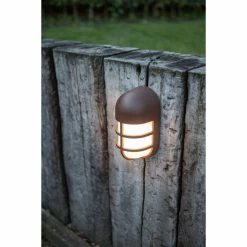 Lutec Lampen Lutec Bullo Außenwandleuchte LED Rostfarben, 1-flammig -Wandleuchten Verkaufsgeschäft lutec bullo aussenwandleuchte 6383001445 4