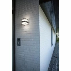 Lutec Lampen Lutec Cruz Außen Wandleuchte LED Anthrazit, 1-flammig -Wandleuchten Verkaufsgeschäft lutec cruz aussen wandleuchte 5199201118 5