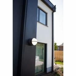 Lutec Lampen Lutec Eklips Außen Wandleuchte LED Anthrazit, 2-flammig