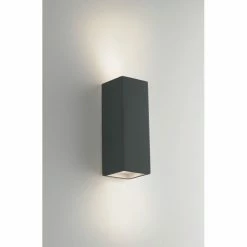 Lutec Lampen Lutec FOSTER Wandleuchte Schwarz, 2-flammig