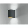 Lutec Lampen Lutec SHINE Wandleuchte Schwarz, Gold, 1-flammig