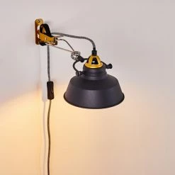 Hofstein Luven Wandleuchte Gold, 1-flammig -Wandleuchten Verkaufsgeschäft luven wandleuchte h3288597 do1 11