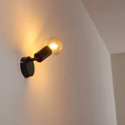 Hofstein Maidford Wandleuchte Schwarz, 1-flammig 37 Hofstein Maidford Wandleuchte Schwarz, 1-flammig -Wandleuchten Verkaufsgeschäft maidford wandleuchte h3359150 17