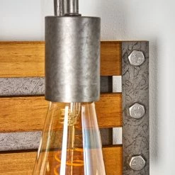 Hofstein Mallard Wandleuchte Silber, Holz hell, 2-flammig 31 Hofstein Mallard Wandleuchte Silber, Holz hell, 2-flammig -Wandleuchten Verkaufsgeschäft mallard wandleuchte h3364321 13