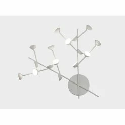 Mantra ADN Wandleuchte LED Weiß, 1-flammig