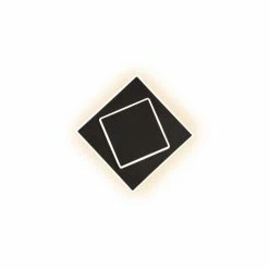 Mantra DAKLA Wandleuchte LED Schwarz, 1-flammig