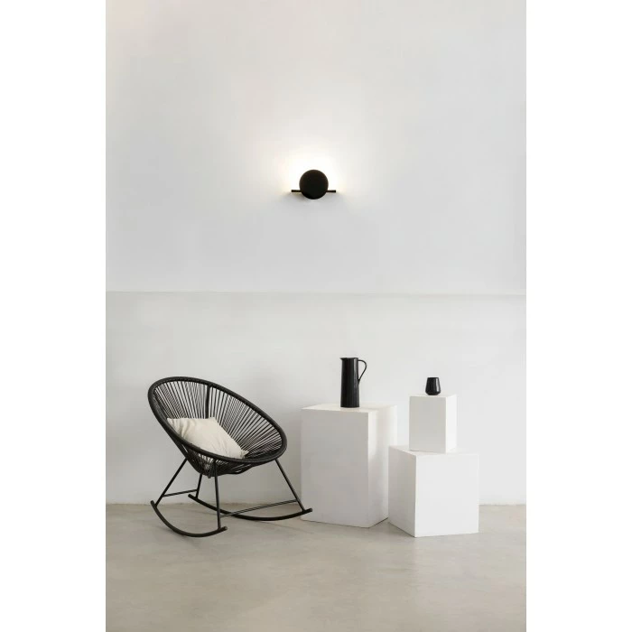 Mantra ERIS Wandleuchte LED Schwarz, 1-flammig 1 Mantra ERIS Wandleuchte LED Schwarz, 1-flammig