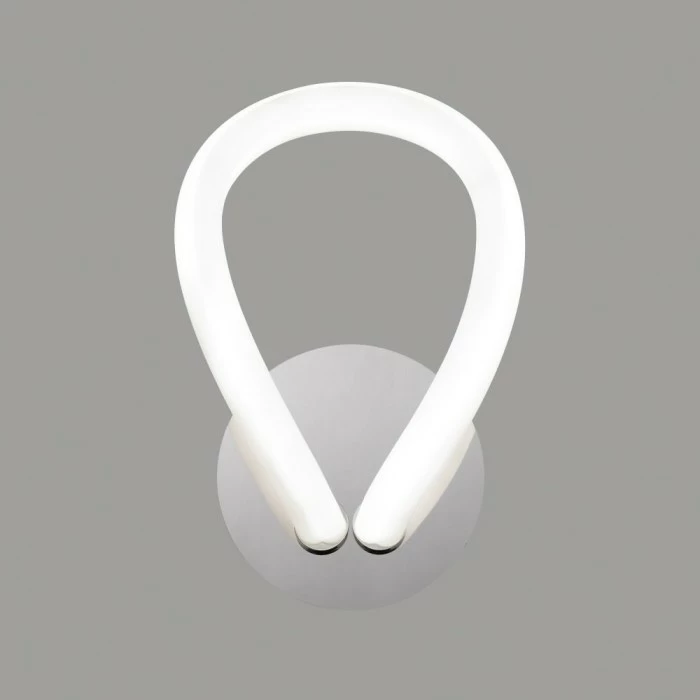 Mantra KNOT LINE Wandleuchte LED Chrom, Weiß, 1-flammig 2 Mantra KNOT LINE Wandleuchte LED Chrom, Weiß, 1-flammig – Bild 2