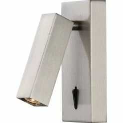 Mantra TARIFA Wandleuchte LED Nickel-Matt, Nickel glänzend, 1-flammig