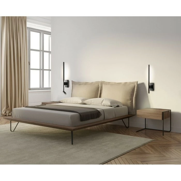 Mantra TORCH Wandleuchte LED Schwarz, 2-flammig 2 Mantra TORCH Wandleuchte LED Schwarz, 2-flammig – Bild 2