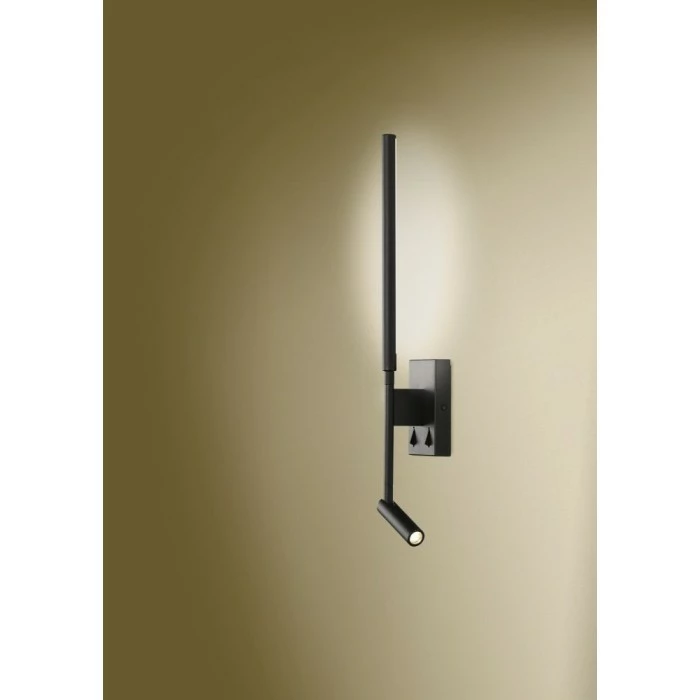 Mantra TORCH Wandleuchte LED Schwarz, 2-flammig 3 Mantra TORCH Wandleuchte LED Schwarz, 2-flammig – Bild 3