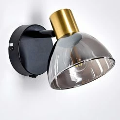 Hofstein Mariefred Wandleuchte Schwarz, 1-flammig -Wandleuchten Verkaufsgeschäft mariefred wandleuchte h3365250 15