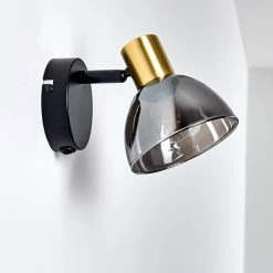 Hofstein Mariefred Wandleuchte Schwarz, 1-flammig -Wandleuchten Verkaufsgeschäft mariefred wandleuchte h3365250 5