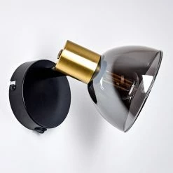 Hofstein Mariefred Wandleuchte Schwarz, 1-flammig -Wandleuchten Verkaufsgeschäft mariefred wandleuchte h3365250 7