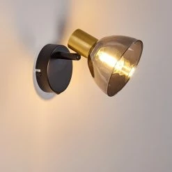 Hofstein Mariefred Wandleuchte Schwarz, 1-flammig -Wandleuchten Verkaufsgeschäft mariefred wandleuchte h3365250 8