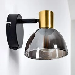 Hofstein Mariefred Wandleuchte Schwarz, 1-flammig -Wandleuchten Verkaufsgeschäft mariefred wandleuchte h3365250 9