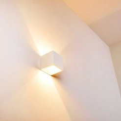 Hofstein Mazara Wandleuchte Weiß, 1-flammig -Wandleuchten Verkaufsgeschäft mazara wandleuchte h169385 do4 2