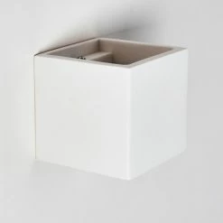 Hofstein Mazara Wandleuchte Weiß, 1-flammig -Wandleuchten Verkaufsgeschäft mazara wandleuchte h169385 do4 4